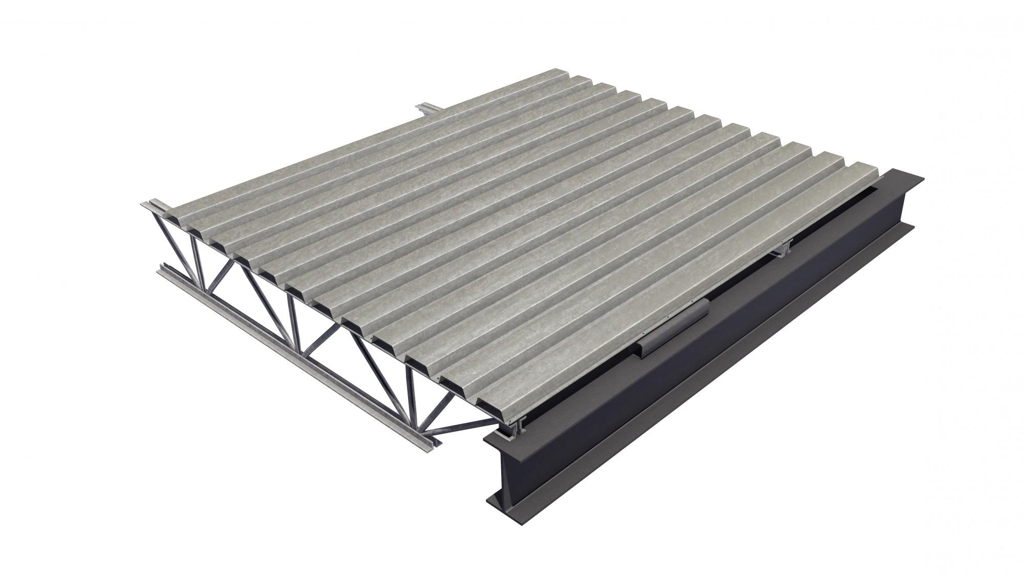 Steel Deck Is A Cold Formed Corrugated Steel Sheet Canam Buildings in dimensions 2000 X 1125